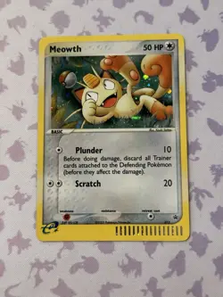 Pokemon TCG Meowth 013 Nintendo Promo Holo Near Mint - Image 1