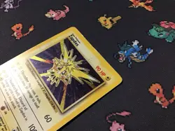 Pokemon TCG Zapdos Base Set Holo Rare 16/102 Pokemon Card (Z1) - Image 5