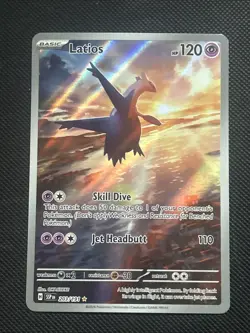 Latios 203/191 IR Pokemon Surging Sparks Illustration Rare Holo NM/M - Image 1