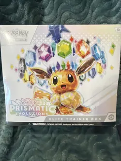 Pokemon Prismatic Evolutions ETB Elite Trainer Box Sealed free shipping - Image 1