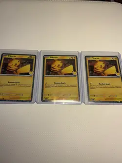 Pikachu (Pokemon Day 2026) - Cosmos Holo 051/162 - NM - Pokemon Promo 3x - Image 1