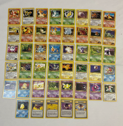 45/132 Pokemon Gym Challenge Lot, NM to LP, No Doubles, Vintage 2000 PICTURES - Image 1