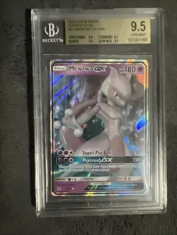 BGS 9.5 Gem Mint Mewtwo GX #31 – Hidden Fates (2019 Pokemon) - Image 1
