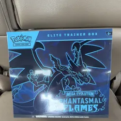 Pokemon Elite Trainer Box Mega Evolution Phantasmal Flames Charizard Gengar - Image 1