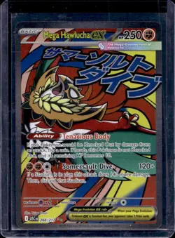 2026 Pokemon Ascended Heroes Mega Hawlucha ex Attack Rare #268/217 - Image 1