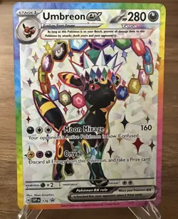 Umbreon ex - SVP176 - Pokemon Scarlet & Violet Promo Holo NM - Image 1