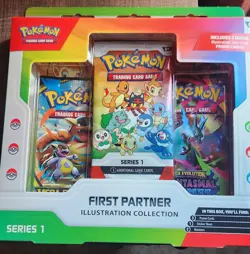 Pokemon TCG: First Partner Illustration Collection Series 1 New Sealed - Image 1