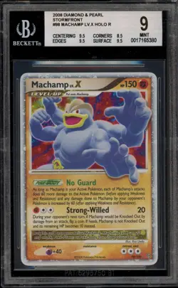 Pokemon Machamp Lv.X Stormfront Holo Ultra Rare #98 BGS 9 Mint - Image 1