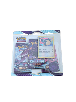 Pokemon TCG: Sword & Shield - Chilling Reign Booster Packs (Snorlax Promo) NEW - Image 1