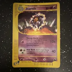 Starmie 30/144 Skyridge Rare Reverse Holo Pokemon TCG English - Image 1
