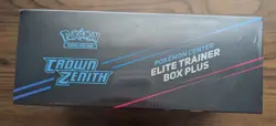 Pokemon Center Exclusive Crown Zenith ETB Elite Trainer Box Plus New Sealed - Image 3