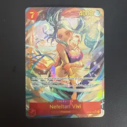 One Piece CCG | (Nefeltari Vivi | OP04-118) | Secret Alt Art Rare English Card - Image 1