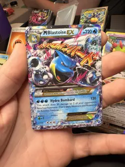 Pokemon M Blastoise EX 30/146 XY Ultra Rare Holo Mega 220 HP Card - Image 1
