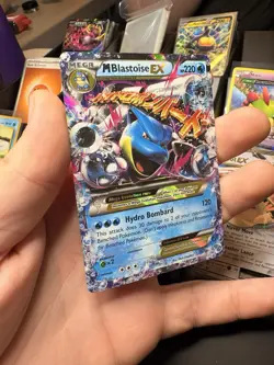 Pokemon M Blastoise EX 30/146 XY Ultra Rare Holo Mega 220 HP Card - Image 2