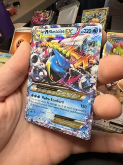 Pokemon M Blastoise EX 30/146 XY Ultra Rare Holo Mega 220 HP Card - Image 3