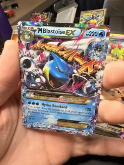 Pokemon M Blastoise EX 30/146 XY Ultra Rare Holo Mega 220 HP Card - Image 4