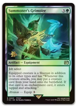 Summoner's Grimoire #205 (Foil) (NM) Prerelease Cards PRE Magic MTG - Image 1