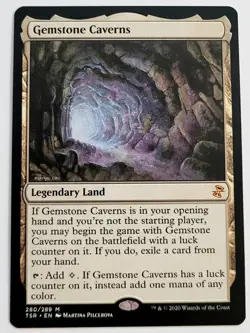 MTG Gemstone Caverns - Time Spiral Remastered NM - Image 1