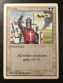 MTG - Unlimited - Crusade - Rare - HP - Unlimited Lines Present - Image 1