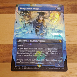 1x Snapcaster Mage, Chocobo Track Foil, Final Fantasy 0469, Magic MTG NM - Image 1