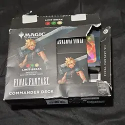 Magic: The Gathering Final Fantasy VII limit break Commander Deck Cloud Booster - Image 1