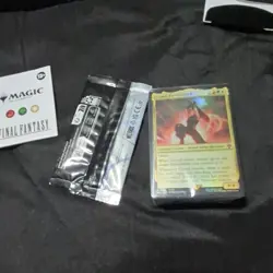 Magic: The Gathering Final Fantasy VII limit break Commander Deck Cloud Booster - Image 5