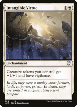 Intangible Virtue - NCC - Uncommon - MTG Magic Pack fresh - Image 1