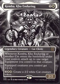 Kemba, Kha Enduring (Showcase) Phyrexia: All Will Be One - Magic MTG Pack Fresh - Image 1