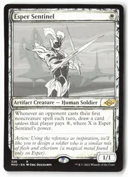 Esper Sentinel (Showcase) - Modern Horizons 2 (328) - MTG - Image 1