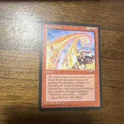 Pyrokinesis - Magic the Gathering MtG - Alliances - Image 1