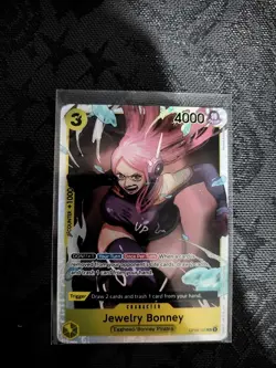 Jewelry Bonney OP08-105 SR Two Legends One Piece Card - Image 1