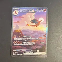 Pokemon TCG Charizard ex Scarlet & Violet 151 Special Illustration Rare Holo 19… - Image 1