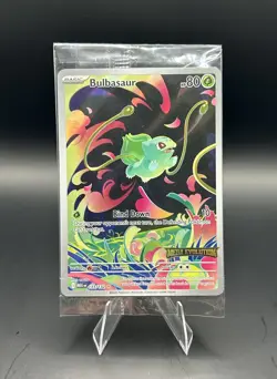 Pokemon Mega Evolution - Bulbasaur 133/132 Stamped Promo Sealed - Image 1