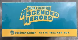 Pokemon Center TCG Mega Evolution Ascended Heroes Elite Trainer Box ETB Sealed - Image 3