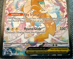 Mega Dragonite EX 290/217 SIR Card Pokemon TCG Ascended Heroes ENGLISH - Image 4