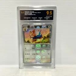 PSA ARK 9.5 Herdier 075/066 Master Ball - White Flare - Graded Pokemon Card - Image 1
