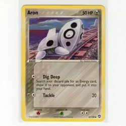 POKEMON ARON 42/108 EX POWER KEEPERS NM CONDITION - Image 1