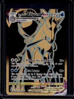 2022 Pokemon SWSH Ice Rider Calyrex VM Trainer Gallery #TG29/TG30 - Image 1