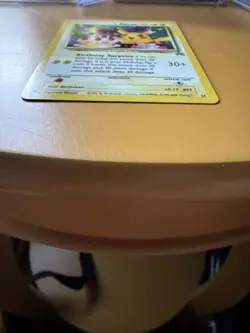 ______'s Pikachu 24/53 Wotc Promo Holo 50 HP Birthday Surprise Pokemon Card - Image 2