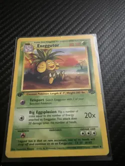 Exeggutor 35/64 Jungle Set 1st Edition 1999 Vintage Pokemon TCG [DMG] - Image 1