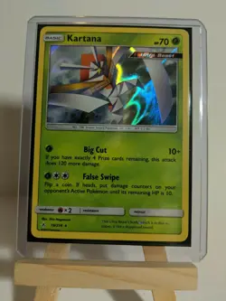 Pokemon Unbroken Bonds 19/214 Kartana Holo Rare NM New - Image 2
