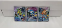 Pokemon TCG First Partner Illustration Collection Series 1 Gen 4 Starters Set-B - Image 1