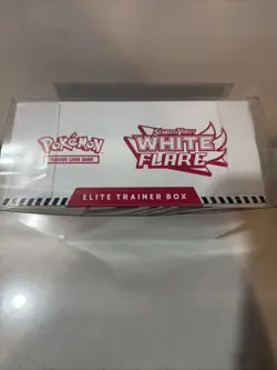 Pokemon White Flare ETB Sealed And In A Plastic Case - Image 3