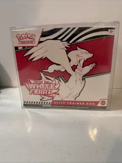 Pokemon White Flare ETB Sealed And In A Plastic Case - Image 4