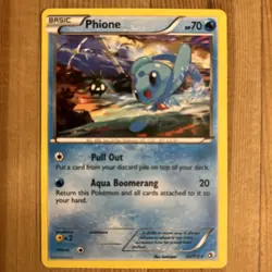 Phione - 36/113 - Rare LP, English Pokemon Legendary Treasures - Image 1