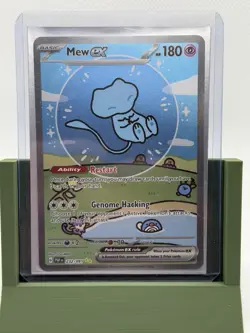 Pokemon Mew ex 232/091 SV: Paldean Fates Special Illustration Rare Full Art Holo - Image 1