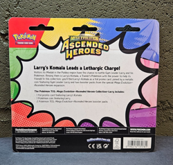 Pokemon TCG Mega Evolution Ascended Heroes Blister 2-Pack w Komala Promo & Coin - Image 2