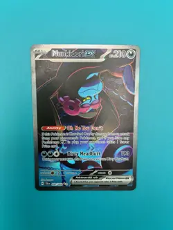 2024 Pokemon TCG 091/064 Munkidori ex Shrouded Fable Full Art Holo SIR - Image 1