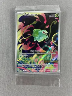 2025 Pokemon Mega Evolution Bulbasaur Stamped Promo #133/132 Sealed #3 - Image 1