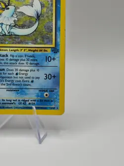 Vaporeon Pokemon TCG Jungle 12/64 Holo Rare Vintage LP - Image 4